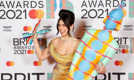 Brits: Dua Lipa tops winners as women dominate awards – video report