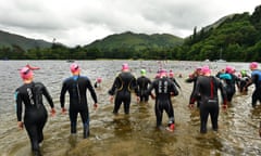 These kinds of swimming events have become popular with some requiring large entry fees.
