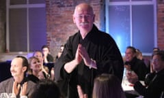 Cerith Wyn Evans during the awards ceremony at the Hepworth Wakefield gallery