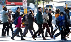 Sydney commuters