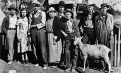 A still from the 1940 film adaptation of The Grapes of Wrath, directed by John Ford.