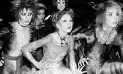 Bonnie Langford, centre, as the ‘notorious’ Rumpelteazer in Cats