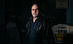 Monroe County Labor History Museum volunteer James Padot, 60, of Monroe stands for a portrait at the museum on Tuesday, Jan. 14, 2019 in downtown Monroe, Mich. Erin Kirkland for the Guardian