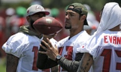 Vincent Jackson (83) during a training session in 2016