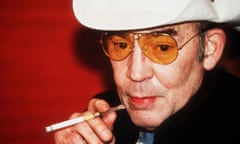 Hunter S Thompson in 1998.