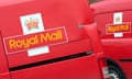 Royal Mail vans