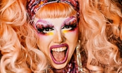 Shirley Temple on acid ... TeTe Bang, a performer at Ibiza club night Glitterbox.