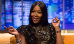 Naomi Campbell on The Jonathan Ross Show. 