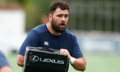 Gavin Van den Berg, pictured training with his club side Alcobendas Rugby.