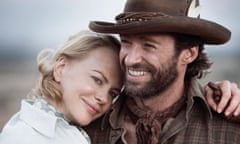 Nicole Kidman and Hugh Jackman in Baz Luhrmann’s 2008 film Australia.