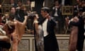 This image released by Focus features shows Michelle Dockery as Lady Mary Talbot, center left, and Matthew Goode as Henry Talbot in a scene from “Downton Abbey.” The highly-anticipated film continuation of the “Masterpiece” series that wowed audiences for six seasons, will be released Sept. 13, 2019, in the United Kingdom and on Sept. 20 in the United States. (Jaap Buitendijk/Focus Features via AP)