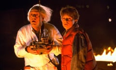 Still no hoverboards? Christopher Lloyd and Michael J Fox in Back to the Future. 