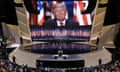 Donald Trump attends the Republican National Convention in Cleveland in 2016.