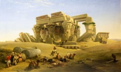 Ruins of the Temple of Kom Ombo (Upper Nile, Egypt), by David Roberts, c 1842-43.