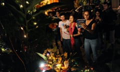 Catholics participate in ''La Griteria'' at the altar of the Virgin ''Maria de la Concepcion'' during the celebration of ''La Purisima,'' an old tradition of the Christmas holidays in Nicaragua.