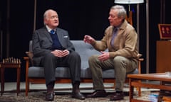 Beautifully acted … Oliver Ford Davies as Greene, left, and Stephen Boxer as Philby.