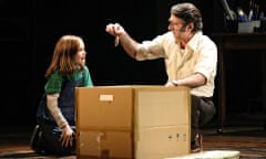 060 Karelina Clarke and Adam Murphy in Sydney Theatre Company’s Fun Home, 2021. Photo: Prudence Upton ©