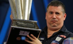 Gary Anderson after winning the world title in January 2016.