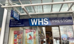 W H Smith in Preston