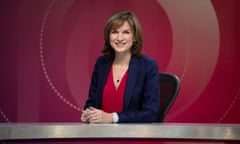 BBC presenter Fiona Bruce said she was surprised by the ‘level of toxicity’ on Question Time. 