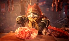 Yummy ... the Grammeowster chef in Monster Hunter: World.