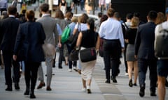 Workers in Sydney’s CBD