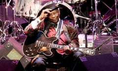 BB King In Concert - San Antonio, TX<br>SAN ANTONIO, TX - MAY 22: BB King performs in concert at the Majestic Theater on May 22, 2014 in San Antonio, Texas. (Photo by Gary Miller/Getty Images)