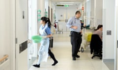 A hospital ward at Liverpool Hospital, Sydney on Tuesday, June 11, 2013. (AAP Image/Dan Himbrechts) NO ARCHIVING ozstock