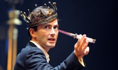 David Tennant in Hamlet, 2008