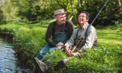 Hooked ... Bob Mortimer and Paul Whitehouse: Gone Fishing.