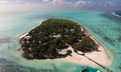 Heron Island from the air