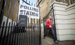 Polling station in 2015