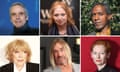 Alone together … Jeremy Irons, Hilary Mantel, Lemn Sissay, Marianne Faithfull, Iggy Pop and Tilda Swinton.