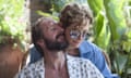 Ralph Fiennes and Tilda Swinton in A Bigger Splash.