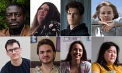 The Dreams Interrupted diarists: clockwise from top left, Emmanuel Asante, Maddi Rose, Jake Turner, Bethany Castle, Michelle Lim, Melis Layik, Noah Gwatkin, and Tristan Williams