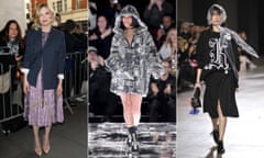 Kirsten Dunst’s midi, pleated dress, Rihanna’s Fenty x Puma look and Christopher Kane’s rain bonnet