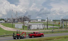 The Denka, formerly DuPont, factory in Reserve, Louisiana. The state already emits more than 4% of the United State’s greenhouse gases.