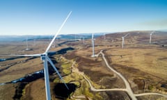 Moy Wind Farm in Inverness, Scotland