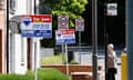 Estate agent’s for sale sign in Edinburgh