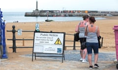 Leaks from treatment plants closed beaches in Thanet, Kent, for several days in June