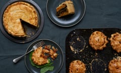 Ruby Bakes: Spiced layered vegetable pie and  spicy bean pies