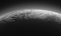 A Nasa image of Pluto.