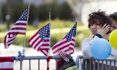 FILE - In this April 22, 2013 file photo, a woman wipes a tear at a memorial for the victims of the Boston Marathon bombing on Boylston Street near the race finish line in Boston. A federal appeals court has overturned the death sentence of Dzhokhar Tsarnaev in the 2013 Boston Marathon bombing, Friday, July 31, 2020, saying the judge who oversaw the case didn't adequately screen jurors for potential biases. (AP Photo/Robert F. Bukaty)