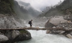 tikka on the bridge, Nepal