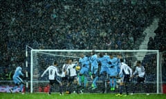 Man City travelled to The Hawthorns, England’s highest ground, to find snow and cold on 26 December last year. They beat West Brom 3-1 anyway.