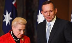 Tony Abbott and Bronwyn Bishop