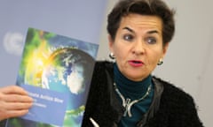UN Climate Seceretary Christiana Figueres during a press conference in Bonn<br>epa05031317 The Secretary General of the UN Climate Change Secretariat, Christiana Figueres, presents an action report with a view to the World Climate Summit, in Bonn, Germany, 18 November 2015. At the UN Climate Change Conference in Paris 196 countries should conclude the most comprehensive climate change agreement from 30 November until 11 December 2015.  EPA/OLIVER BERG