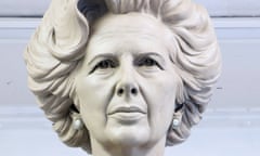 Margaret Thatcher statue.