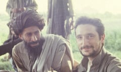 Kevin Hewitt with Mujahideen rebel, Afghanistan 1982, taken by Habib Kawyani (camera man), while shooting ‘When Night Comes to Kandahar’