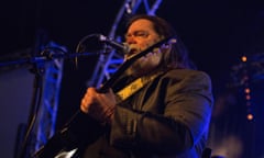 Roky Erickson, formerly of psych rock group the 13th Floor Elevators, at All Tomorrow’s Parties in Prestatyn.